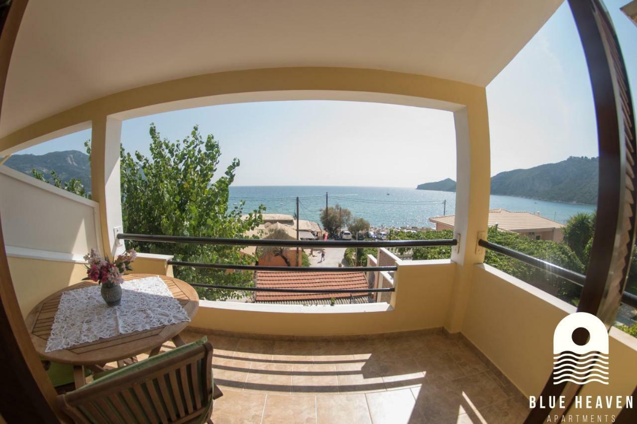 Blue Heaven Apartments Agios Georgios Pagon Exterior foto
